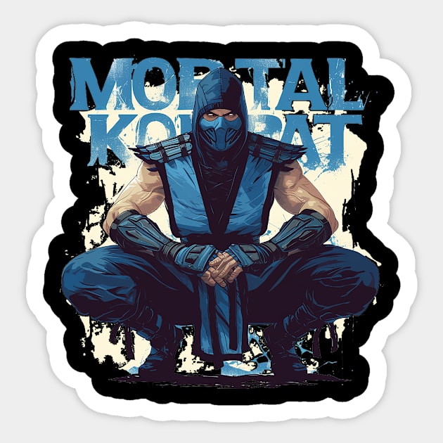 sub zero Sticker by boxermaniac